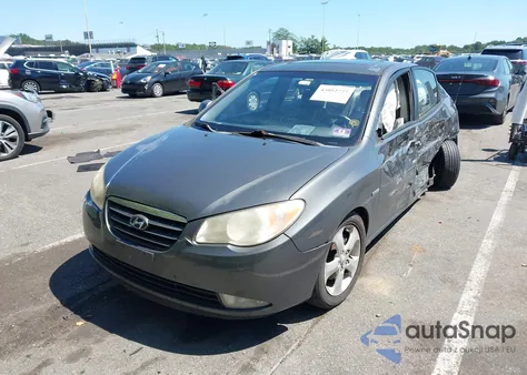2007 Hyundai Elantra Gls/Limited/Se from USA, damaged, VIN KMHDU46D37U111048